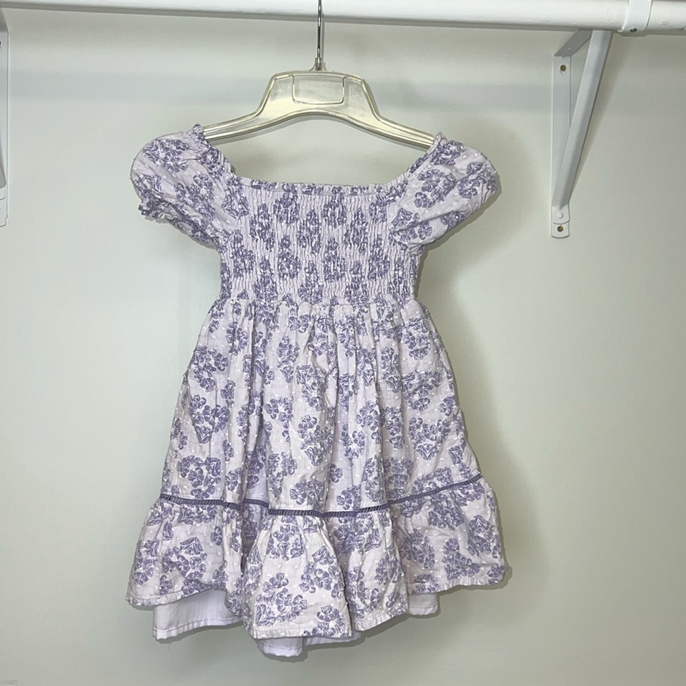 Joie Purple Floral‎ Dress- 5 Girl
